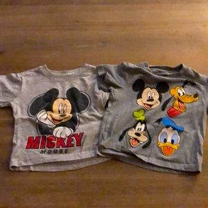 Disney character t-shirts